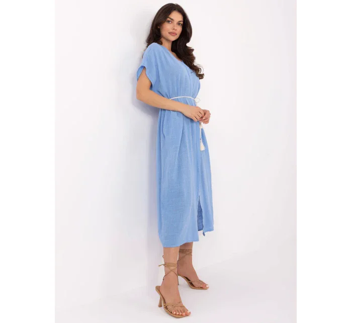 Sukienka TW SK BI model 21191015 niebieski - FPrice Sukienka TW SK BI model 21191015 niebieski - FPrice