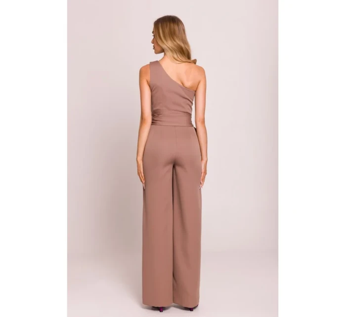 Kombinéza na jedno rameno se  mocca model 20970556 - Moe