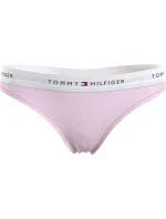 Dámská tanga LOGO WAISTBAND THONG UW0UW03835TOG světle růžová - Tommy Hilfiger Dámská tanga LOGO WAISTBAND THONG UW0UW03835TOG světle růžová - Tommy Hilfiger