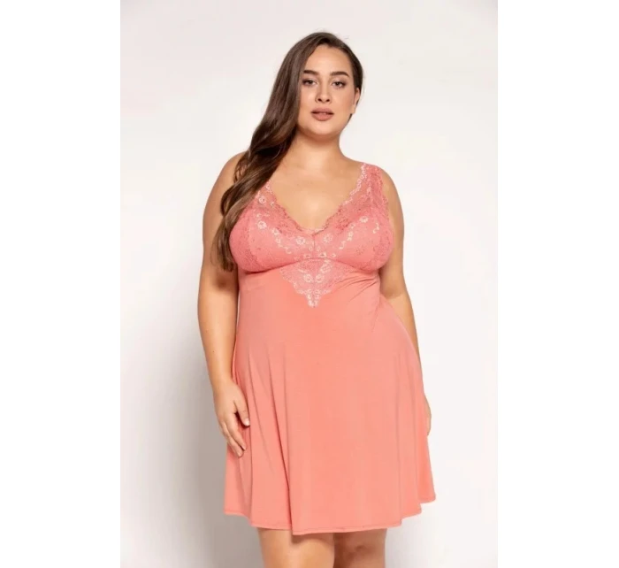 Dámská noční košile Viviane Terakota morela - Babella