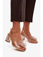 Sandály na podpatku  model 226340 Step in style