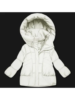 damska kurtka oversize biały model 21725747 - S'WEST