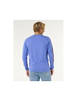 Pánské tričko RIP CURL Fade Out Icon L/S Tee, modré