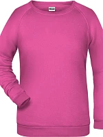 Daiber JN 793 Dámská raglánová mikina 02.0793 pink