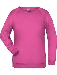 Daiber JN 793 Dámská raglánová mikina 02.0793 pink