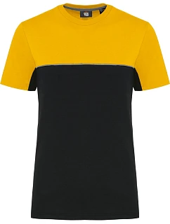 WK WK 304 Pracovní tričko 20.W304 black/yellow