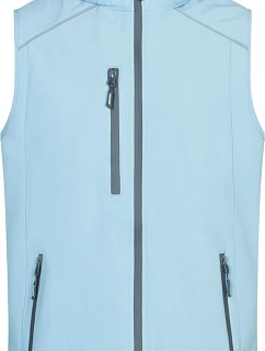 Promodoro 7840 Pánská 3-vrstvá softshellová vesta 40.7840 ice blue