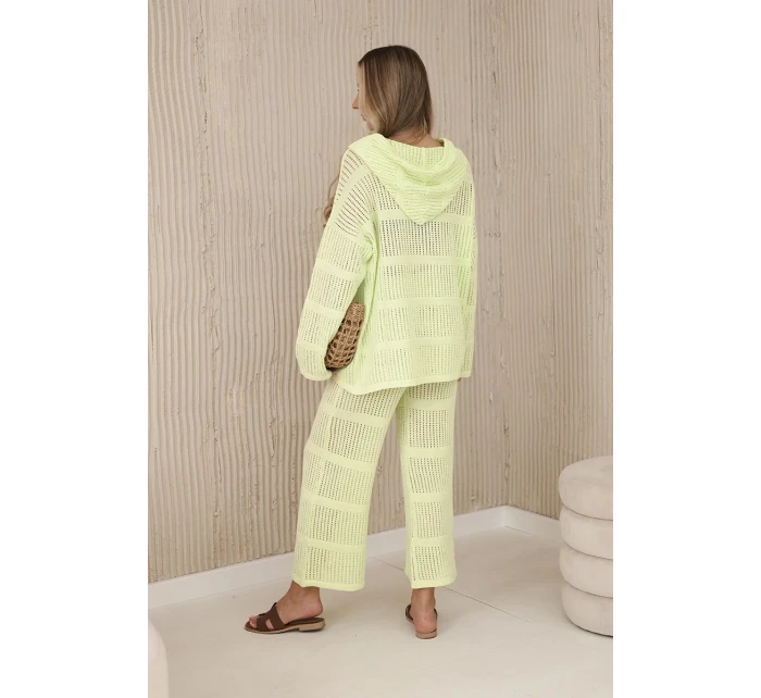 Prolamovaná sada Rayon pistácie