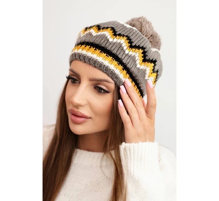 Dámská ušanka Emma K343 denim