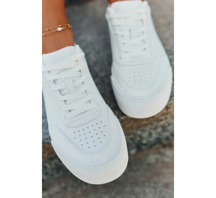 Nízké sneakersy z eko kůže Big Star RR274303 Bílé Nízké sneakersy z eko kůže Big Star RR274303 Bílé