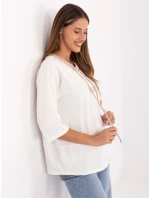 Bluzka RV BZ model 21406704 ecru - FPrice Bluzka RV BZ model 21406704 ecru - FPrice