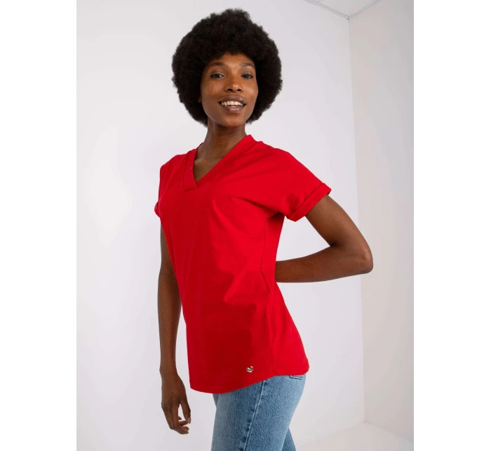 Tričko RV TS 7666.19 červená Tričko RV TS 7666.19 červená