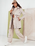 Dámská přechodná bunda parka MOZA šedá FashionStreet TY4286