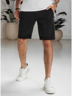 Pánské džínové šortky černé Dstreet SX2547 Pánské džínové šortky černé Dstreet SX2547