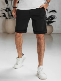 Pánské džínové šortky černé Dstreet SX2547