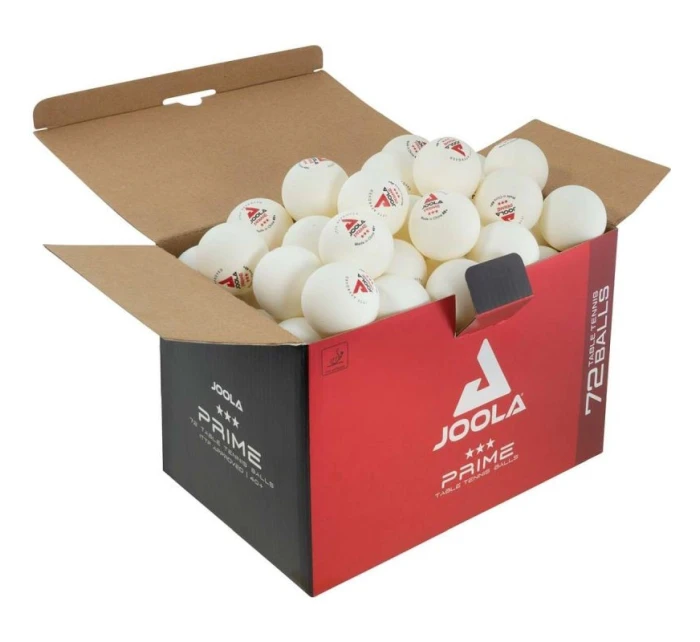 JOOLA PRIME 72KS MÍČKŮ NA STOLNÍ TENIS BÍLÝCH JOOLA PRIME 72KS MÍČKŮ NA STOLNÍ TENIS BÍLÝCH