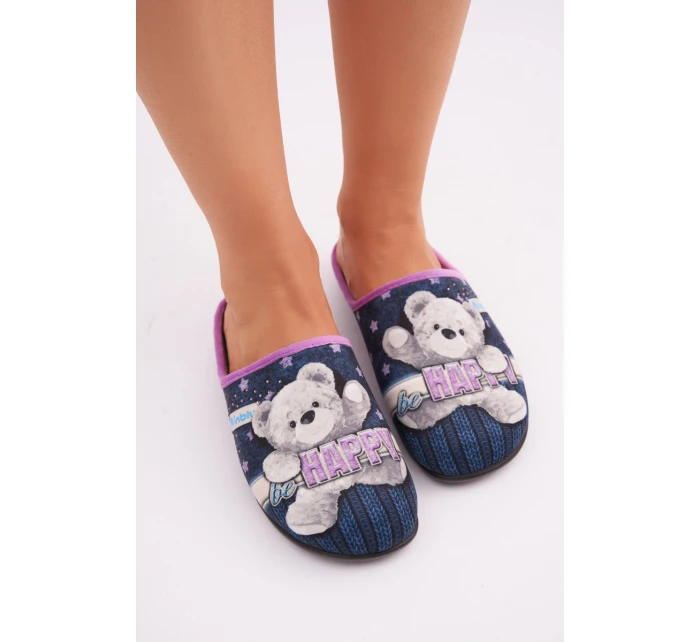 Dámské domácí pantofle  Námořnická modrá model 21681235 - Inblu