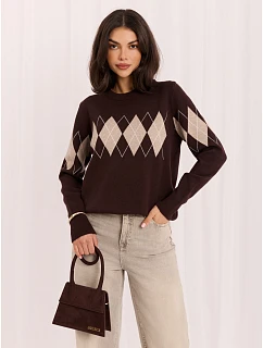 Sweter IR SW 57889.76 brązowy