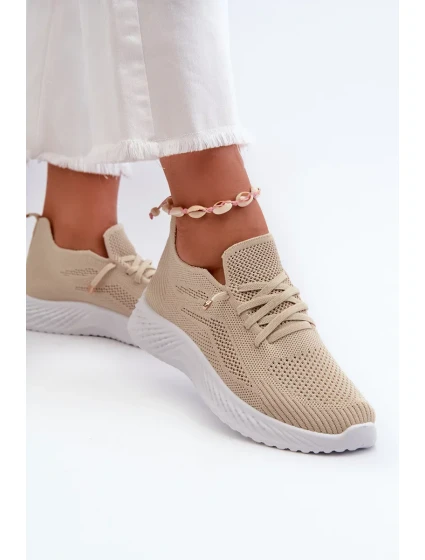 Béžová dámská nazouvací sportovní obuv Jagelia Béžová dámská nazouvací sportovní obuv Jagelia