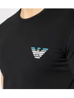 Pánské triko krátký rukáv  00020 černé  model 17296088 - Emporio Armani