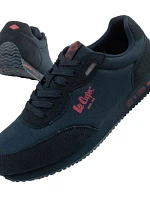Pánské sportovní boty LCW-25-03-3385M Tmavě modrá s červenou - Lee Cooper