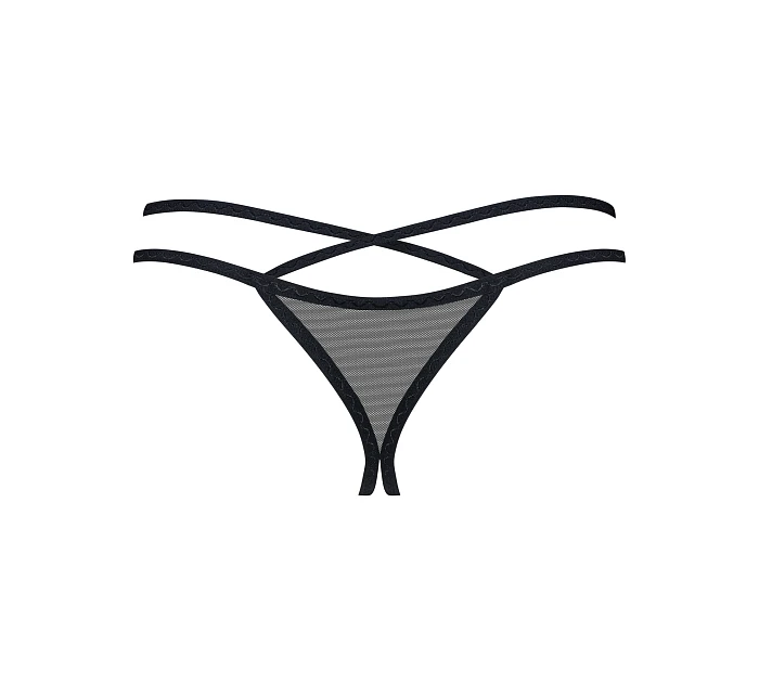 Dámská tanga thong béžová model 22097960 - Obsessive Dámská tanga thong béžová model 22097960 - Obsessive