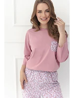 3629 DÁMSKÉ DLOUHÉ PYŽAMO AGNESSA S–XL 3629 DÁMSKÉ DLOUHÉ PYŽAMO AGNESSA S–XL