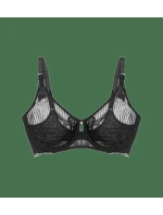 Podprsenka Peony Florale W01 - černá - TRIUMPH Podprsenka Peony Florale W01 - černá - TRIUMPH