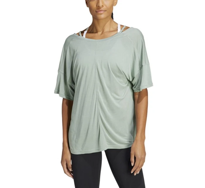 Dámské tričko YGA ST O T W HR5078 - Adidas