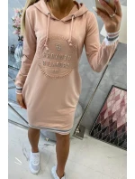 Brooklyn šaty tmavě pudrově růžové