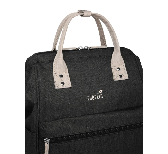 Dámský batoh na kočárek Engelis Manna Black Dámský batoh na kočárek Engelis Manna Black