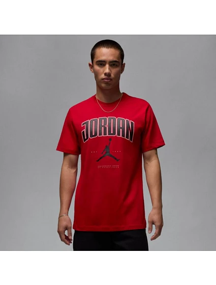 Pánské tričko Air Jordan Jumpman City 88 Red - HQ0009-687