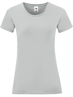 Fruit of the Loom Lady-Fit Iconic 150 T Dámské tričko 16.1432 zinc Fruit of the Loom Lady-Fit Iconic 150 T Dámské tričko 16.1432 zinc