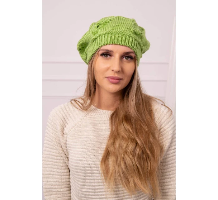 Dámská čepice Sofia K369 pistácie Dámská čepice Sofia K369 pistácie