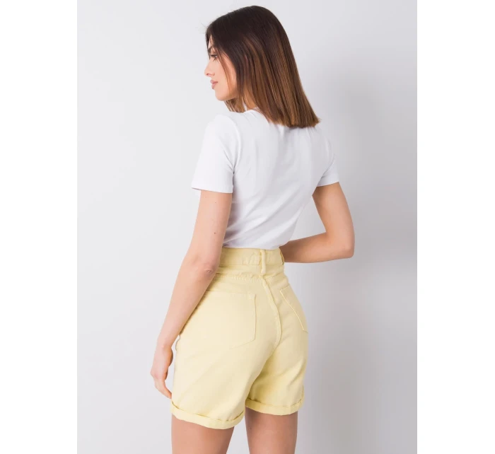Šortky 334 SN 7706.08 světle žlutá