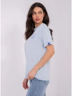 Tričko D12022M02842A světle modré Tričko D12022M02842A světle modré