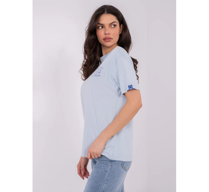 Tričko D12022M02842A světle modré Tričko D12022M02842A světle modré