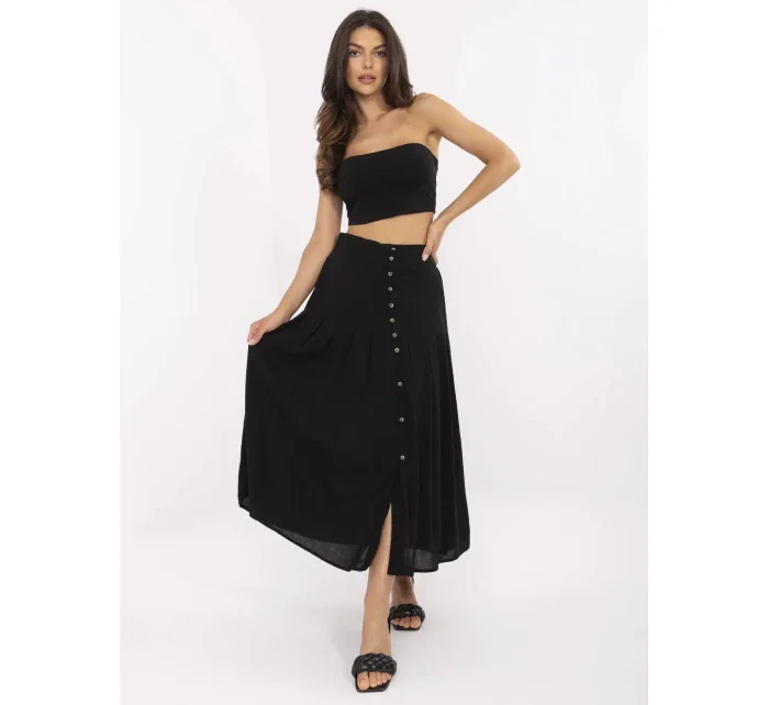 Sukně D73761M50187B černá Sukně D73761M50187B černá