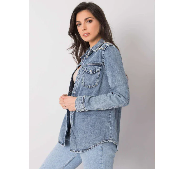 Košile EM KS Y5018.89 modrá