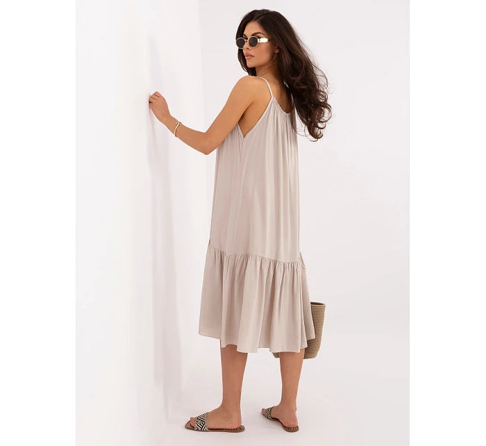 Sukienka IR SK model 22118152 beżowy - FPrice
