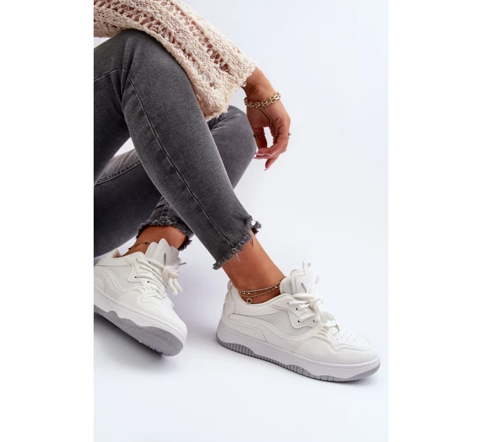 Dámské Tenisky na platformě White Etnaria Dámské Tenisky na platformě White Etnaria