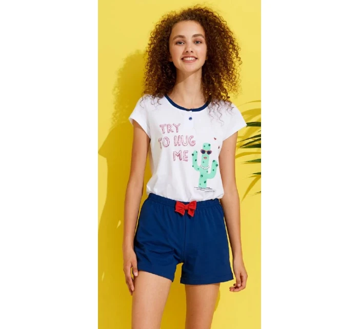 Dámské krátké pyžamo FA6712PB - Noidinotte Dámské krátké pyžamo FA6712PB - Noidinotte