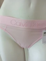 Dámské tanga QF4974E-AUY růžová - Calvin Klein