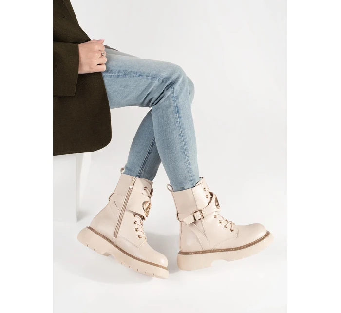 Módní kotníčkové boty dámské platforma Módní kotníčkové boty dámské platforma