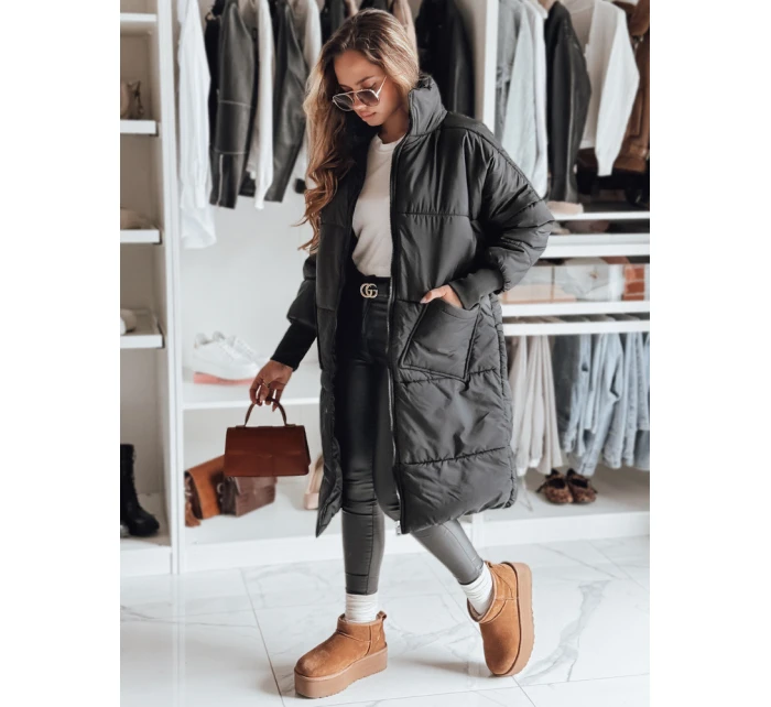 Dámská oversize bunda černá Dstreet model 21969909 - FashionStreet Dámská oversize bunda černá Dstreet model 21969909 - FashionStreet