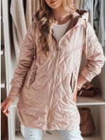 Dámská prošívaná přechodová bunda růžová Dstreet model 21984326 - FashionStreet Dámská prošívaná přechodová bunda růžová Dstreet model 21984326 - FashionStreet