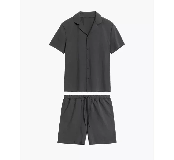 model 20905112 pyžamo kr/r S2XL pánské pyžamo na zip - Atlantic