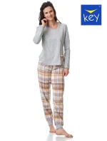 Klíč LNS 458 B23 Flanel S-XL dámské pyžamo Klíč LNS 458 B23 Flanel S-XL dámské pyžamo