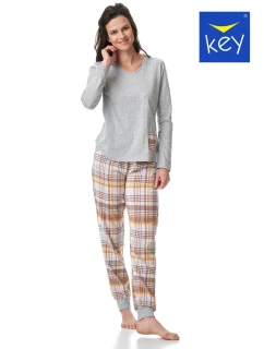 Klíč LNS 458 B23 Flanel S-XL dámské pyžamo