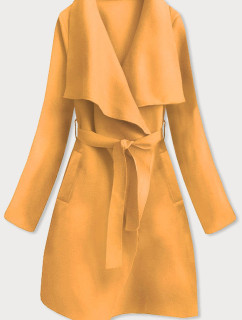 Žlutý dámský kabát model 17229056 - MADE IN ITALY